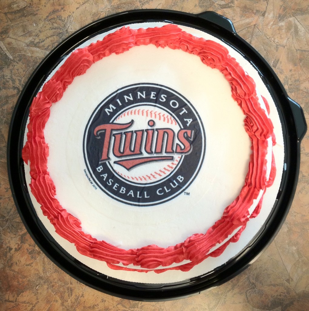 Twins Dairy Queen Cake, 6/21/2012
