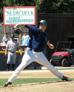 David Hurlbut went six innings Sunday, giving up just one run on two hits, while striking out five Rattlers