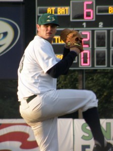 Saturday's starting pitcher Jason Wheeler gave up 2 runs in the first inning, then went on to strike out 10 hitters in eight innings of work.