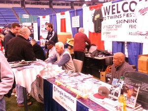 Rollie Fingers, Mudcat Grant, Jim Perry and Fergie Jenkins