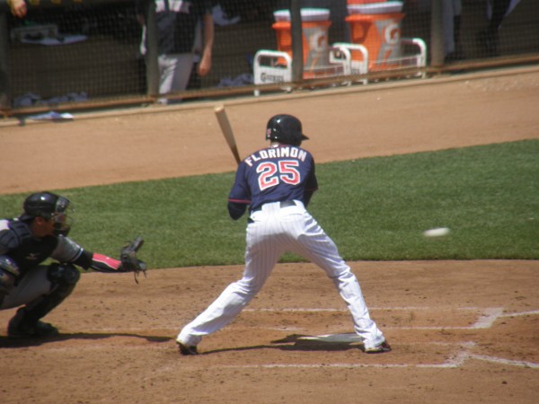 Florimon at bat