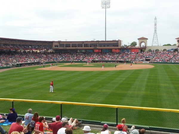 Twins visiting the Phillies at their Bright House Field home in Clearwater