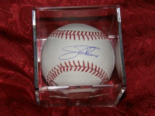 Jim Thome signed baseball