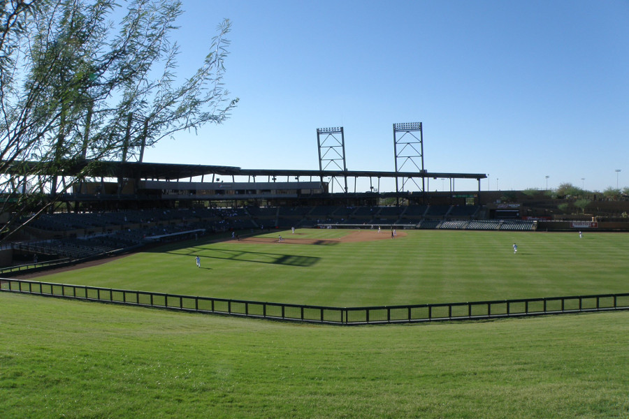 Salt River Field - Home of the Rafters and the D'Backs/Rockies spring training site