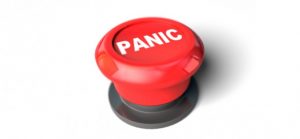 Back away from the panic button