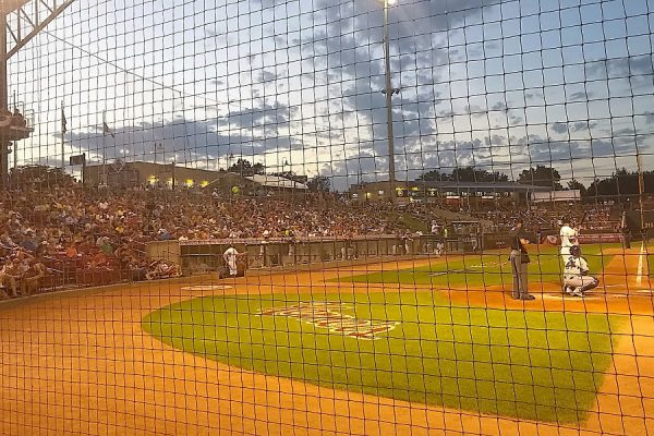 It wasn't a sellout crowd, but the 4,500+ who showed up sure made it look close to being full and the weather was just about perfect.